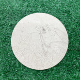 8 Inch Premarked MDF Cow Style